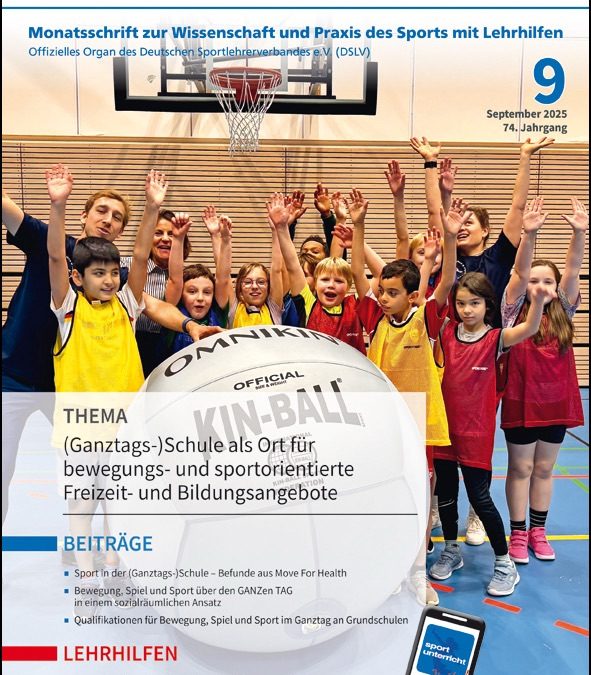 Neue Ausgabe der Zeitschrift Sportunterricht: August 2025