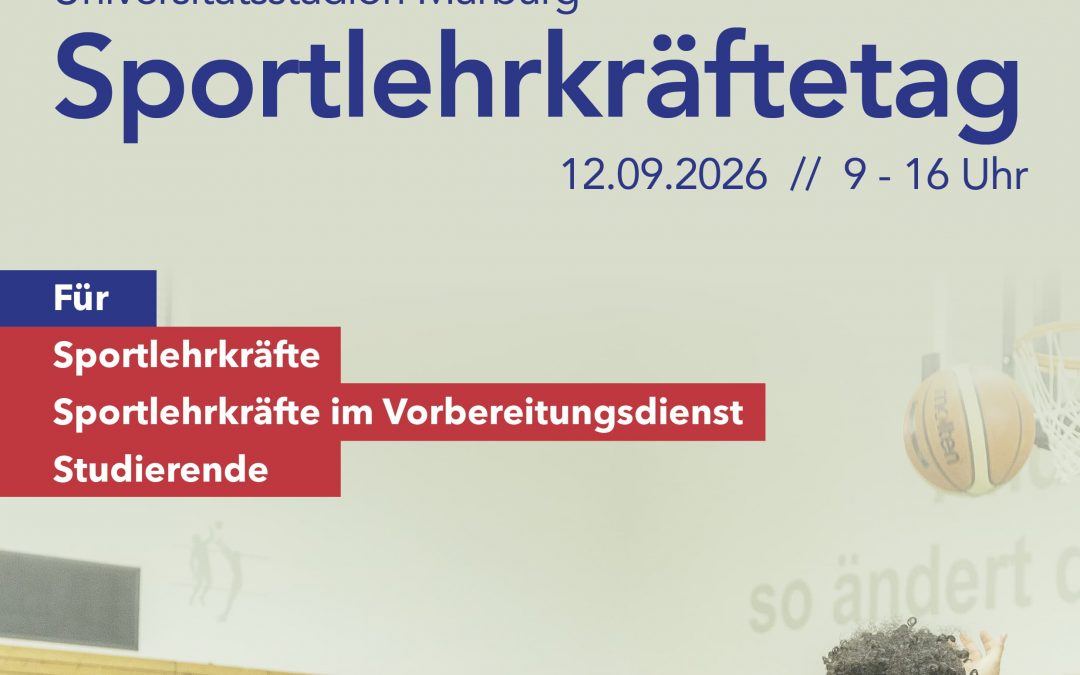 Einladung zum Sportlehrkräftetag am 12. September